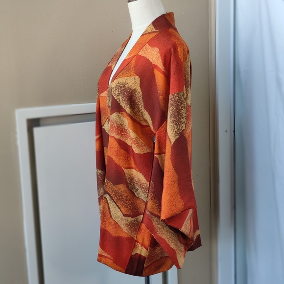 Polyester HAORI KIMONO - Picture 4 of 10